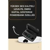 Mey İthalat® 2025 Yeni Model Bluetooth Kulaklık Stereo Tws Kulaklık 5.0 Bluetooth Yüksek Ses Kaliteli