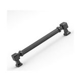 Mey İthalat 224 mm Metal 22.4 cm Talas Çizgili Füme Kulp Mobilya Çekmece Mutfak Dolabı Dolap Kulpları Kulb - Çok Renkli - Standart