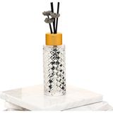 Mey İthalat 230 ml Kristal Cam Şişe Dark Amber Oda Kokusu