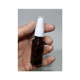 Mey İthalat 3 Adet Boş Amber Renk Cam Spreyli Doldurulabilir Kolonya ve Parfüm Şişesi 20 ml 86974317172541 - Renkli