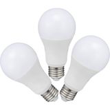 Mey İthalat 3 Adet Tasarruflu Ampul 12 W LED Lamba Beyaz E27 Duy 1150 Lümen Uzun Ömürlü 220 Volt Elektrik