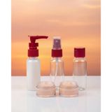 Mey Ithalat® 30 ml 5’li Seyahat Banyo Şişe Seti Sızdırmaz Tasarım