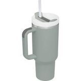 Mey İthalat 304 L Çelik 1,2 L Yeşil Pipetli El Termos Mug (Sızdırmazlık Yok) CIN856YS