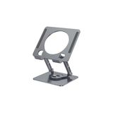 Mey İthalat 360 Derece Dönebilir Laptop ve Tablet Standı – Paslanmaz Çelik, Ayarlanabilir Yükseklik, Katlanabilir Masaüstü Bilgisayar Standı, iPad ve MacBook Uyumlu Ergonomik Raf-Dizüstü Pc (Tablet Standı)