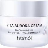 Mey İthalat 3x Vita Aurora Cream%10 Niacinamide Koyu Leke Karşıtı Cilt Tonu Eşitleyici Krem Kore 50ML
