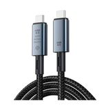 Mey İthalat 40GBPS 240W 4.0 Thunderbolt Type-C To Type-C Şarj Veri ve 8k 60Hz Görüntü Aktarım Kablosu Tip C 1 Metre ZR852