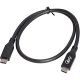 Mey İthalat 40GBPS 240W 4.0 Thunderbolt Type-C To Type-C Şarj,görüntü Aktarım Kablosu Tip C 1 Metre