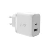 Mey İthalat 45W Gan Usb-C ve Usb-A Şarj Aleti, Iphone, Ipad, MacBook ve Samsung Pps Type-C Hızlı Şarj Cihazı - Çok Renkli