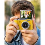 Mey Ithalat® 48 Mp 4K Dijital Kamera Flip Ekranlı Vlog Selfie Çekim Profesyonel Fotoğraf Makine