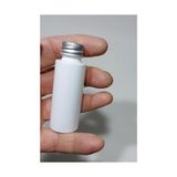 Mey İthalat 50 Adet Boş Gümüş Renk Kapaklı Kolonya Şişesi, Doldurulabilir Cep Tipi Plastik Parfüm Şişesi 30 ml 869743171242179 - Renkli