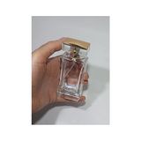 Mey İthalat 50 Adet Cam Kolay Kapama Sprey Kolonya Parfüm Şişesi 50 Ml; Boş Şişe Elmas Gold Kapaklı, PRFM-00271312 - Renkli
