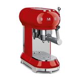 Mey İthalat 50's Style Retro Espresso Kahve Makinesi, Glossy Red - Çok Renkli