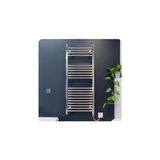 Mey İthalat 50X100 Krom Termostatlı Elektrikli Havlupan Isıtıcı - Çok Renkli - 10 x 10 cm