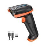 Mey İthalat 5100 Kablosuz Barkod Okuyucu; 1d ve 2d Qr Kod Okuyucu, 2.4ghz Kablosuz ve USB Kablolu, 2000 Mah Pil Göstergeli, Ergonomik Tasarım, Darbeye Dayanıklı Silikon, IP54 Toz Koruma, Barkod Okuyucu - Çok Renkli