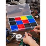 Mey Ithalat® 560 Makaron Seti Elektrik ve Elektronik Kablo Izolasyon Tamir Seti - Renkli