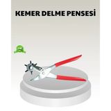 Mey İthalat® 6 Başlıklı Kemer Delme Pense Paslanmaz Çelik Çok Amaçlı