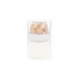 Mey İthalat 650 ml Take-Go Kaşıklı Hazneli Meyveli Müsli Kabı Piknik Iş Yoğurt Süt Bardağı Kapaklı ve Kaşıklı Kahvaltı Bardakları, Tahıl Tepesi Yulaf Ezmesi Granola (Beyaz)