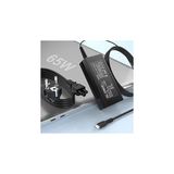 Mey İthalat 65W USB C Tipi Dizüstü Şarj Cihazı, Mac Book Pro/lenovo Thinkpad/samsung/asus/dell/chromebook/yoga/ace/huawei ve Diğer Tüm USB Tip C Cihazları Için Evrensel Adaptör Güç KAYNAĞI（45W Için De Geçerlidir）