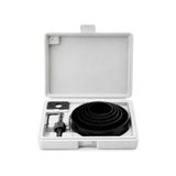 Mey İthalat 8 Parça Buat Açma Panç Seti; Delik Testere Seti 64-73-89-102-127 Mm, Metal Ahşap Pvc Alçıpan Için Buat Açma Aparatı ve Adaptörlü Delme Seti - Çok Renkli