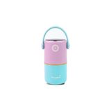 Mey İthalat 820 ml Sızdırmaz 2 Kaseli 304 Paslanmaz Çelik Lunch Box Yeni Nesil Sefer Tası Kaşıklı Askılı -1267820