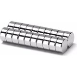 Mey İthalat Ø8x4 mm Neodimyum Yuvarlak Silindirik Mıknatıs - (10'lu)