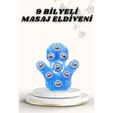Mey Ithalat® 9 Bilyeli Masaj Eldiveni Giyilebilir Plastik Vücut Sıkılaştırıcı - 0 - Siyah