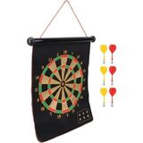 Mey Ithalat® Aile ve Arkadaş Oyunları Için Manyetik Dart Tahtası 6 Ok Dahil - Renkli