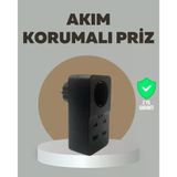Mey İthalat® Akıllı Akım Dengelemeli Priz 2500W 4 Usb Type C Çıkışlı