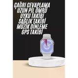 Mey İthalat® Akıllı Saat Kulaklık Hediyeli Uyku Ve Sağlık Takibi Yapabilen Uzun Ömürlü