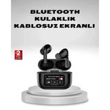 Mey İthalat® Aktif Gürültü Engelleme (Anc) Kablosuz Bluetooth Kulaklık – Dijital Ekranlı, Dokunmatik Ve Uzun Pil Ömürlü