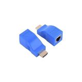 Mey İthalat Alfais 4971 HDMI RJ45 Cat5 6 Extender Uzatıcı Uzatma Aparatı Adaptör