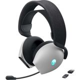 Mey İthalat Alienware Üç Modlu Kablosuz Oyun Kulaklığı AW725H – Dolby Atmos, Aı Gürültü Bastırma, Alienfx-Rgb, Tri-Mode Bağlantısı, 55 Saat Pil Ömrü Lunar Light