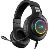 Mey İthalat Altec Lansing ALGH9602 Siyah Ps4/xbox/mobil Uyumlu Usb+3.5mm Rainbow Gaming Mikrofonlu Kulaklık