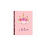 Mey İthalat Andrea: Andrea Marble Size Unicorn Sketchbook Personalized White Paper For Girls And Kids To Drawing And Sketching Doodle Taking Note Size 8.5 x 11