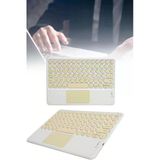 Mey İthalat® Android Ve İos Uyumlu Bluetooth Klavye Touchpad Slim Kablosuz Wifi Q Klavye