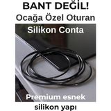 Mey İthalat Ankastre Ocak- Indüksiyon Ocak- Sızdırmaz Silikon Conta – Bant Değil, Çıkarılabilir & Yıkanabilir – 60-75 cm Ocak Uyumlu Ankastre Ocak- Indüksiyon Ocak Kenar Silikonu (Siyah)