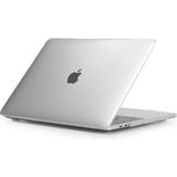 Mey İthalat Apple Macbook Pro 13.3inç 2022 M2 A2338 ile Uyumlu Kılıf Kristal Ön Arka Şeffaf Kapak Renksiz