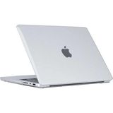 Mey İthalat Apple Macbook Pro 14INÇ M1/m2 A2442 A2779 ile Uyumlu Kılıf Kristal Ön Arka Şeffaf Kapak Renksiz