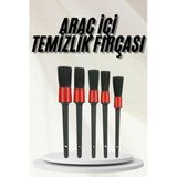 Mey İthalat® Araç İçi Led Aksesuar 5 Farklı Detaylı Araba Temizlik Fırçası Oto Temizleme Fırçası