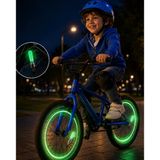 Mey İthalat® Araç Sibop Led Işığı 2Li Set Bisiklet Motosiklet Jant Lambası