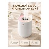 Mey İthalat Aroma Difüzör Hava Nemlendirici Sessiz Çalışma LED Gece Lambası