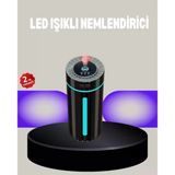 Mey İthalat® Aromaterapi Özellikli Ultrasonik Hava Nemlendirici LED Atmosfer Işığı