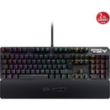 Mey İthalat Asus Tuf Gaming K3 Rgb Red Switch Mekanik Kablolu Gaming (Oyuncu) Klavye