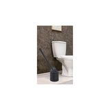 Mey İthalat Ata Home Silikon Wc Tuvalet Banyo Fırçası Klozet Fırçası Siyah Oval
