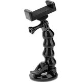 Mey İthalat Ayex AX-231T Vantuzlu Araç Içi Esnek Kamera ve Telefon Tutucu – Gopro, INSTA360, Djı Osmo Action, Akıllı Telefonlar ile Uyumlu