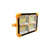 Mey İthalat BADEM10 Güneş Enerji Solar Aydınlatma Cata CT4698 Projektör LED 200W 4 Modlu Işık Telefon Sarj Çakar Işık