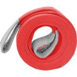 Mey İthalat BADEM10 Sapan Polyester Spanzet 5 Ton 6 Metre Kırmızı Sağlam Yük Kaldırma Taşıma Indirme Halat