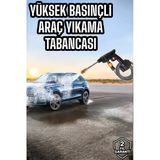 Mey İthalat® Bahçe Araba Yıkama Tabancası Su Basınçlı Hazneli Bataryalı Oto Yıkama
