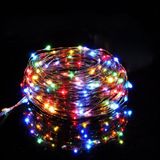 Mey İthalat Bakgelal Pilli Rgb Peri LED Işık 5 Metre, Dekoratif LED Şerit Işık, Renkli LED Aydınlatma, Oda Süsleme Işığı (5 Metre)