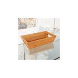 Mey İthalat Bambu Ekmek Sepeti 23X13X7CM, Evonox Bambu Ekmeklik, Bambu Ekmek Sunumluk